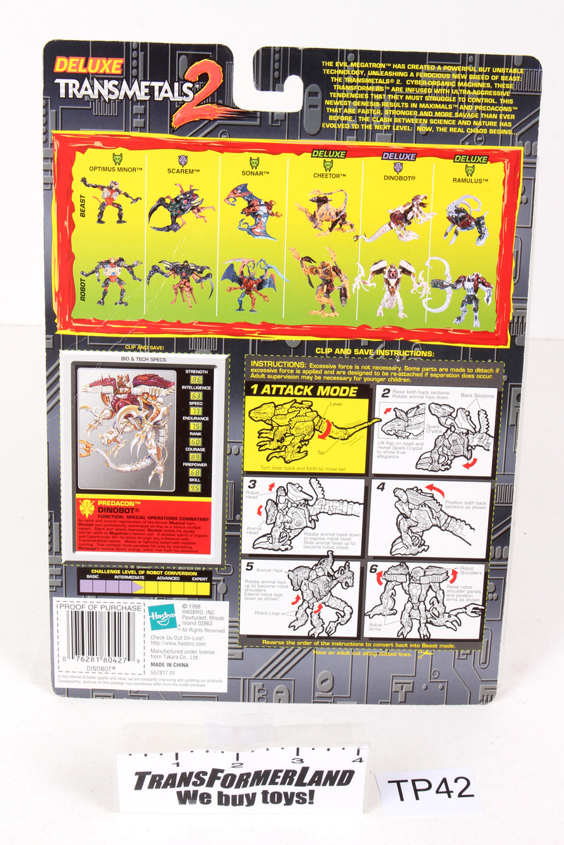 Hasbro Transformers F4218 - Personaggio d'azione Beast Wars Terrosaur Kenner