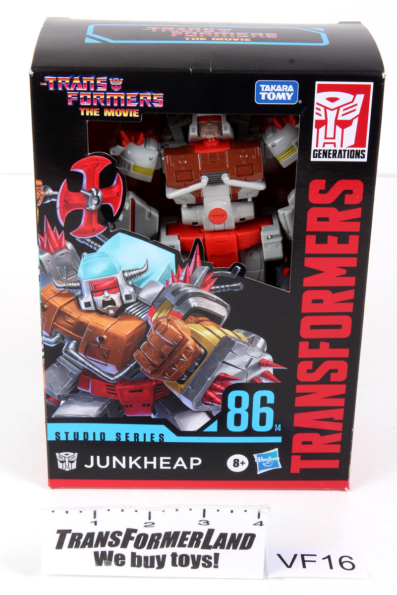 Transformers Studio Series 86-14 - Action Figure Voyager Junkheap, Convertibile In Moto, Accessori E Base, Ispirato Al Film - 2