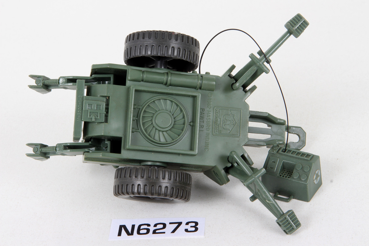 Complete G.I. Joe® A Real American Hero (ARAH) Vehicle and Driver