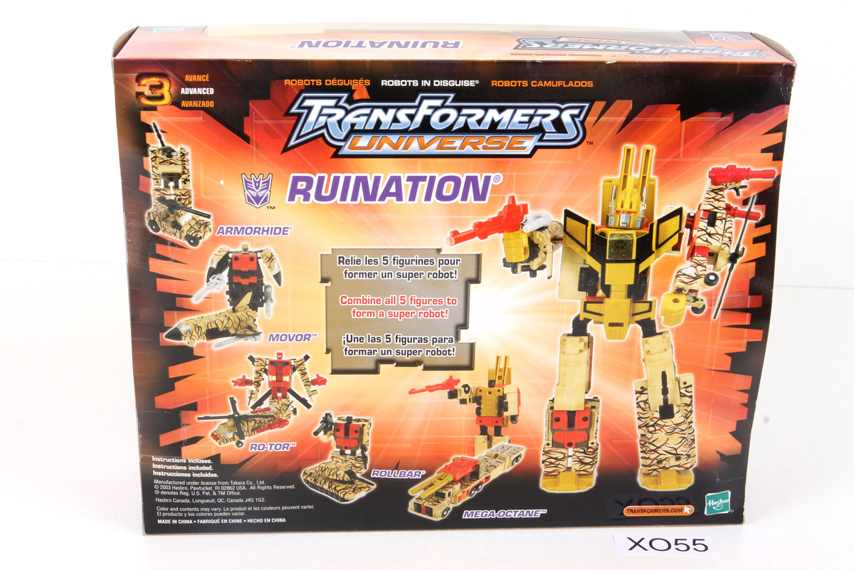 Sealed Transformers® Universe Combiners - Gift Set Only Ruination