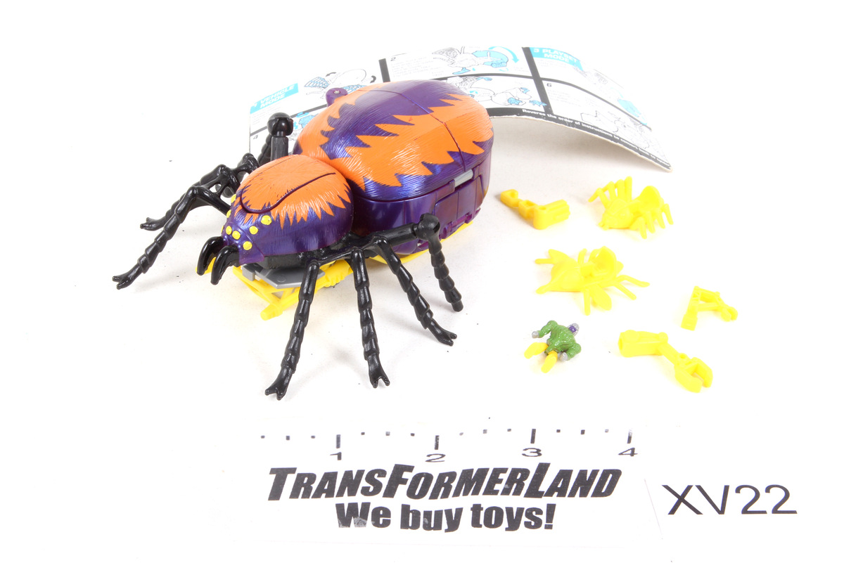 Complete Transformers® Beast Wars Microverse Playsets Arachnid (yellow ...