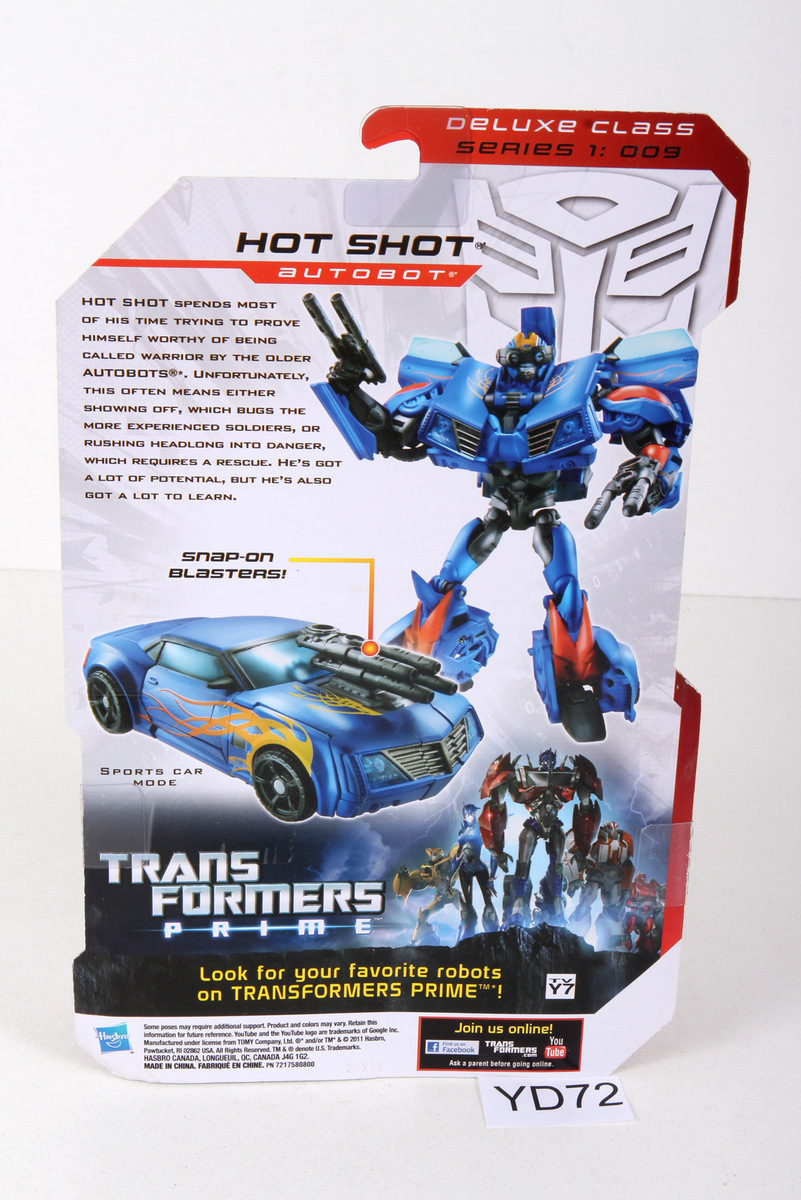 Transformers Prime Robots In Disguise 009 Hot Shot - Deluxe Transformers Prime Robots In Disguise 009 Hot Shot - Deluxe
