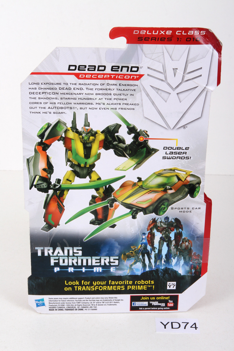 Transformers Prime Robots In Disguise 010 Dead End - Deluxe Transformers Prime Robots In Disguise 010 Dead End - Deluxe