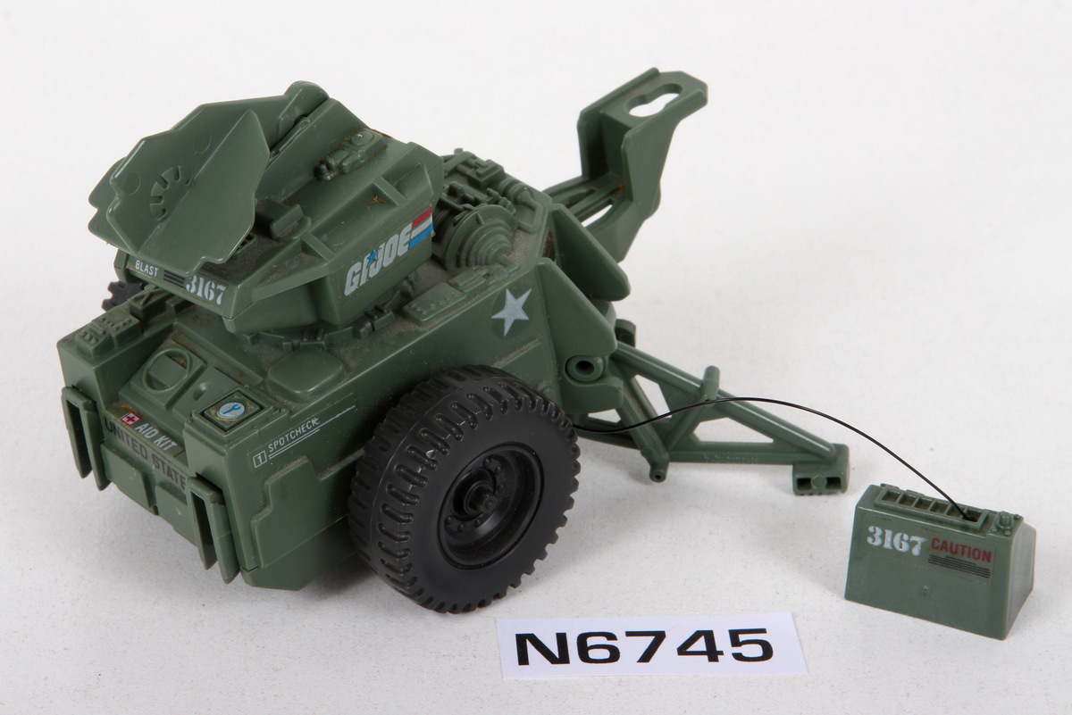 Complete G.I. Joe® A Real American Hero (ARAH) Vehicle and Driver