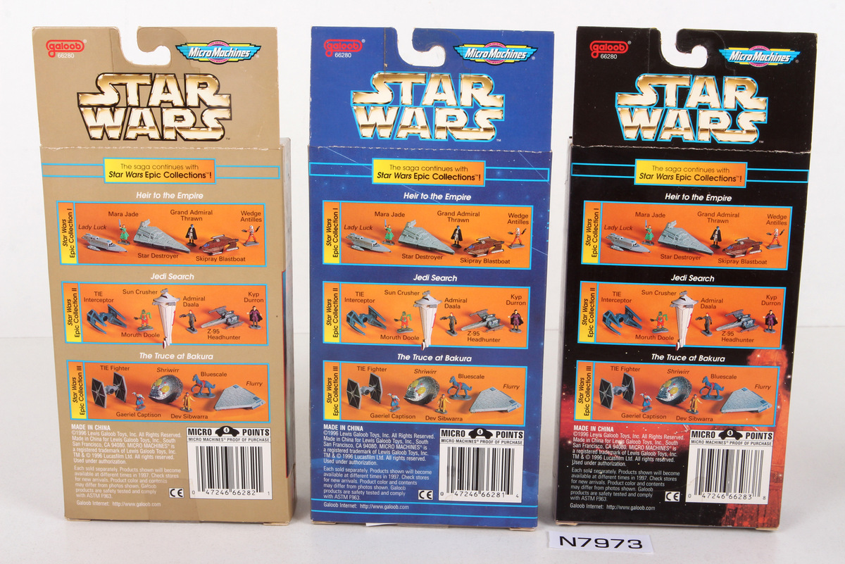 Sealed Star Wars® Star Wars Micro Machines Gift Sets Epic