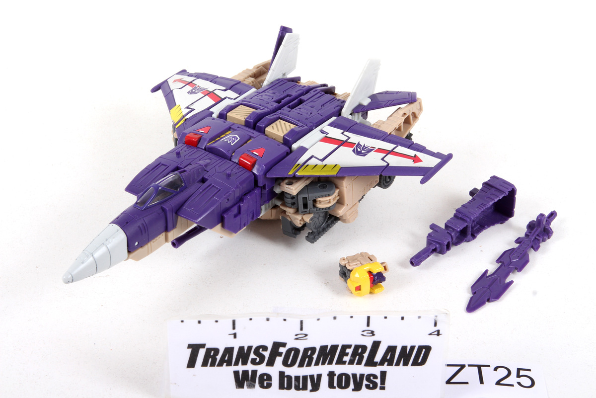 Hasbro Transformers Generazioni Titans Return - Blitzwing Voyager E Decepticon Hazard Con Titan Master