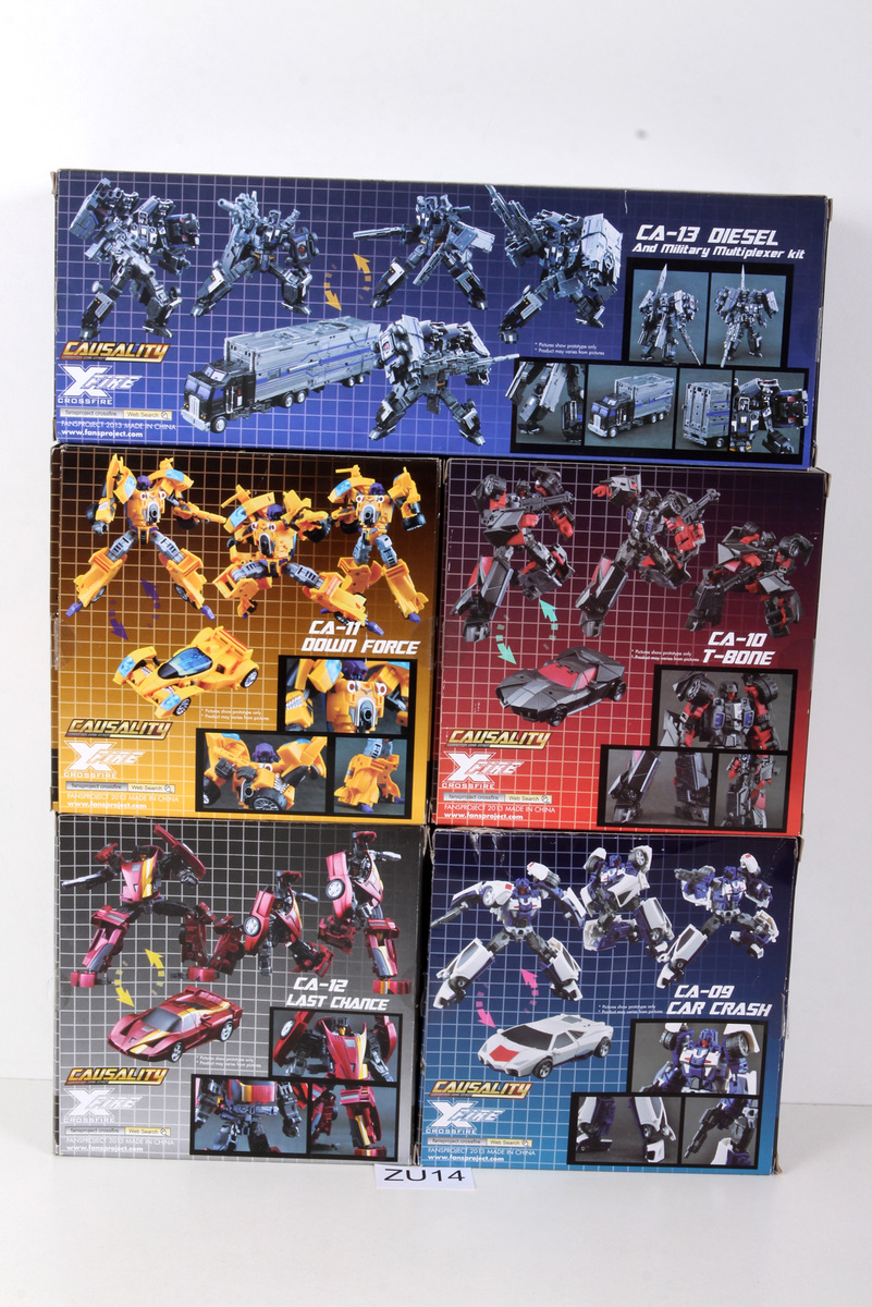 Packaged, not sealed 3rd Party Transforming Figures® FansProject