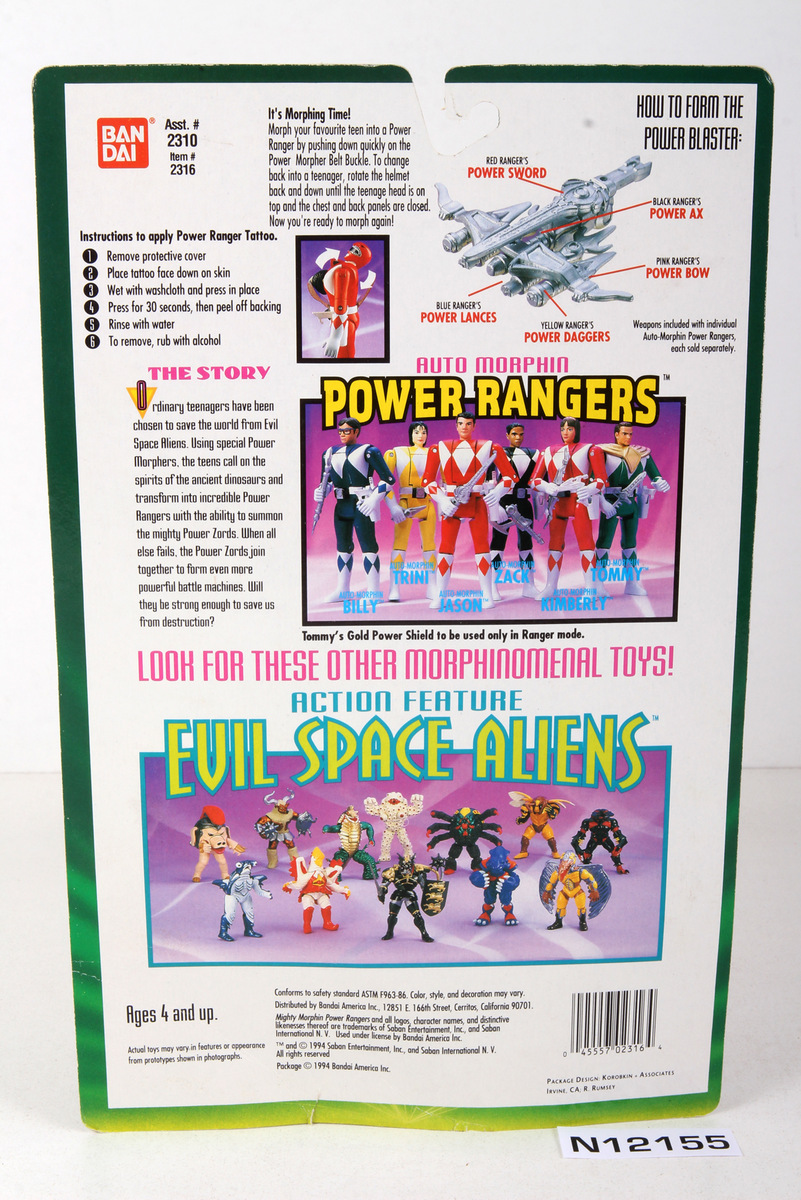 Transformerland.com - We Buy and Sell Power Rangers Toys and Action Figures