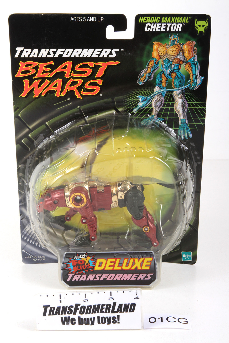 Sealed Transformers® Beast Wars Deluxe Class Cheetor SKU 375956