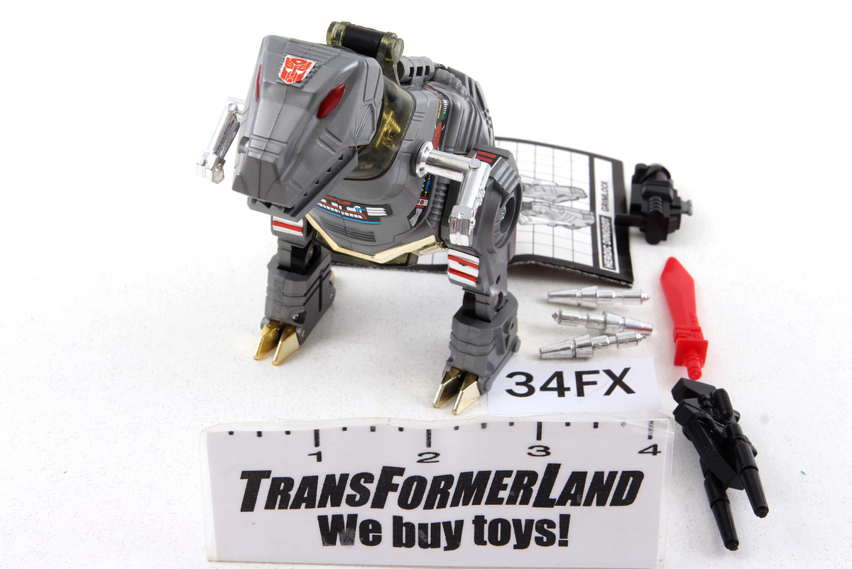 Complete Transformers® G1 Grimlock SKU 388429 | Transformerland