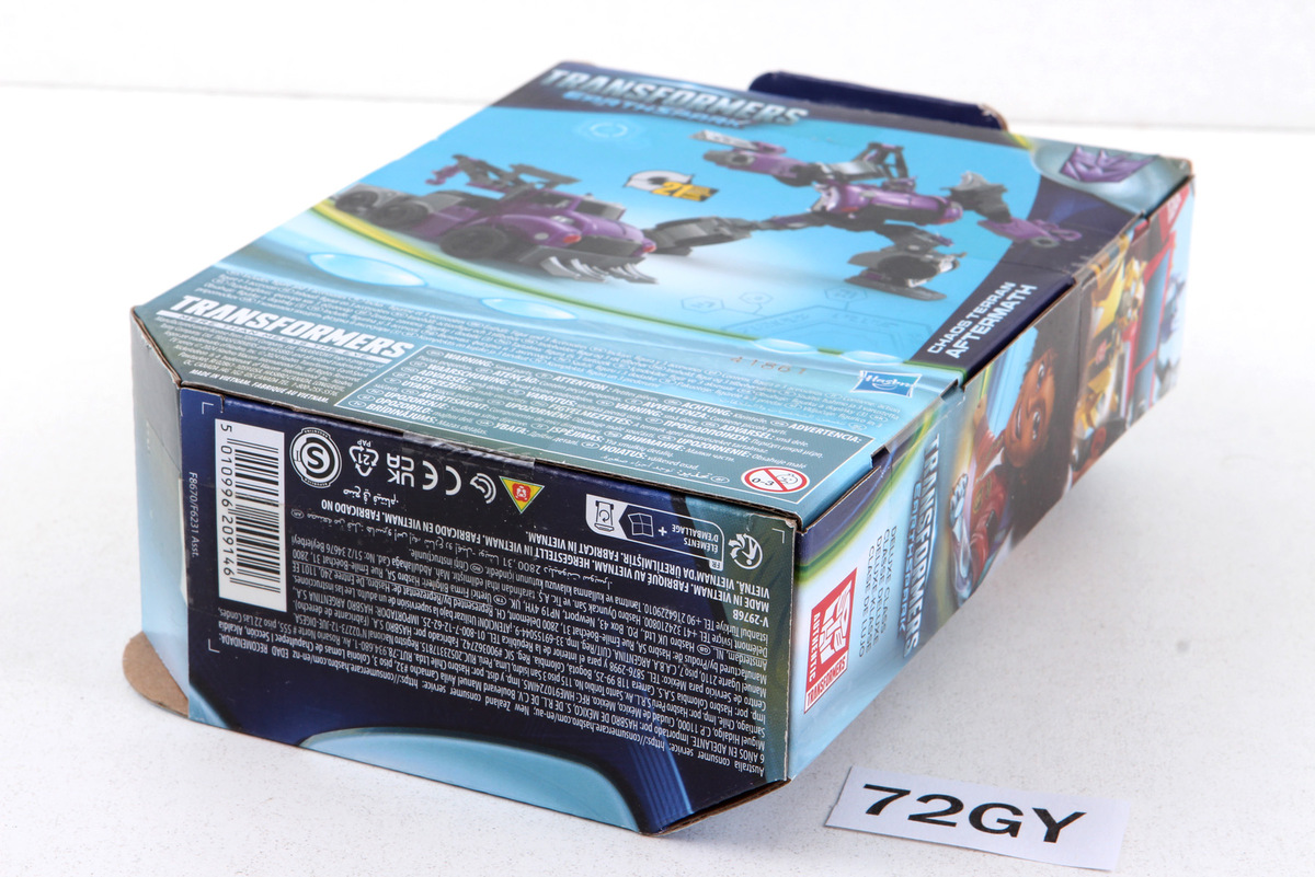 Sealed Transformers® EarthSpark Deluxe Class Chaos Terran Aftermath SKU ...