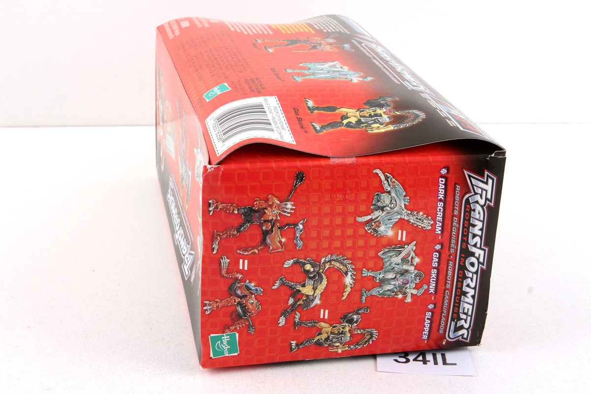 Transformers RiD Predacon 3-Pack (Gas Skunk, Dark Scream, Slapper
