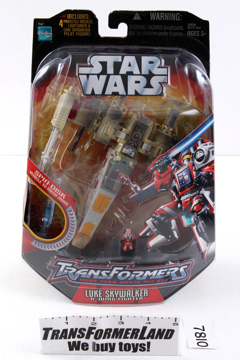 Sealed Transformers® Crossovers Basic Figures Luke Skywalker X-Wing ...