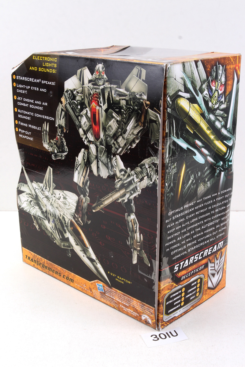 【中古】「非常に良い」Transformers Hunt For The Starscream Decepticons chef [Jouet] Transformers Hunt for the Decepticons Starscream Price [Leader Class]